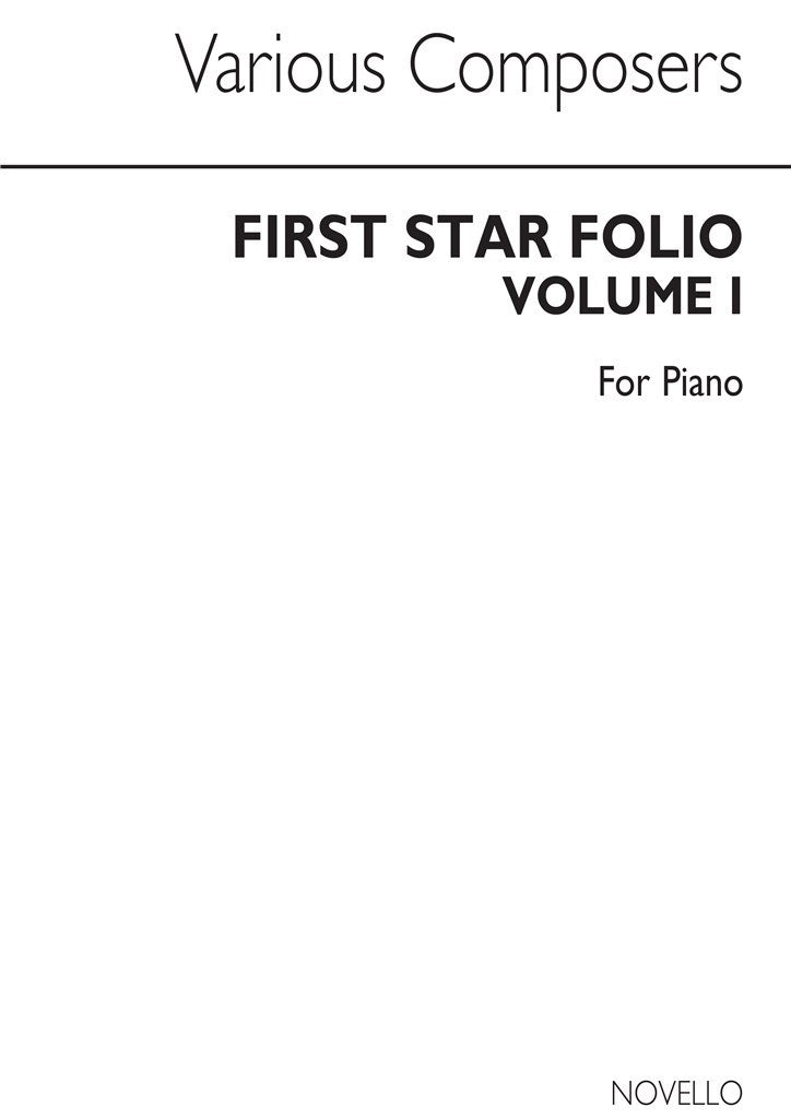 First Star Folio of Pianoforte Music