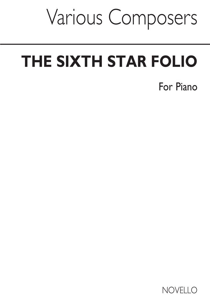 Sixth Star Folio of Piano Music