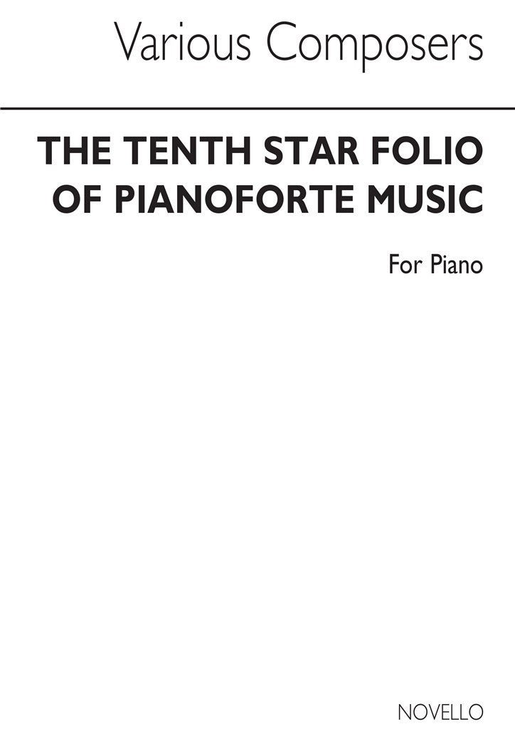 Tenth Star Folio of Piano Music