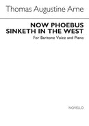 Now Phoebus Sinketh In The West In Eb