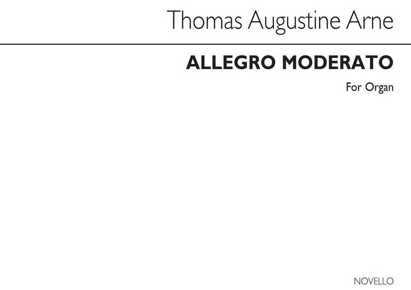 Allegro Moderato for Organ