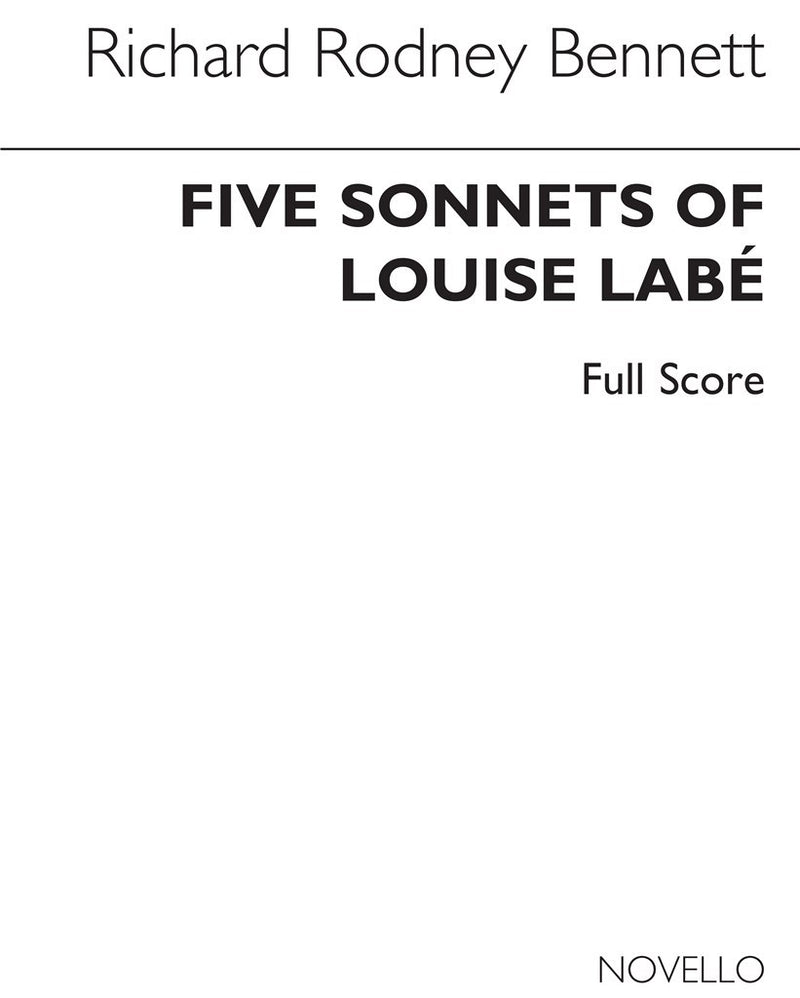 Five Sonnets For Louise Labe