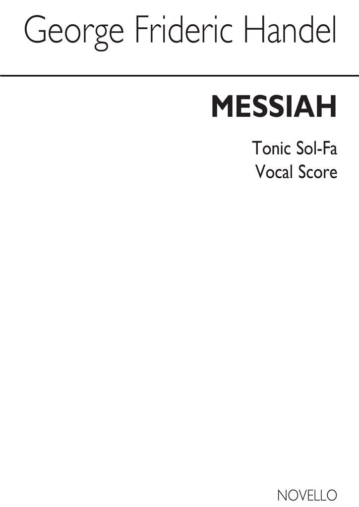 Messiah Tonic Sol Fa (Prout)