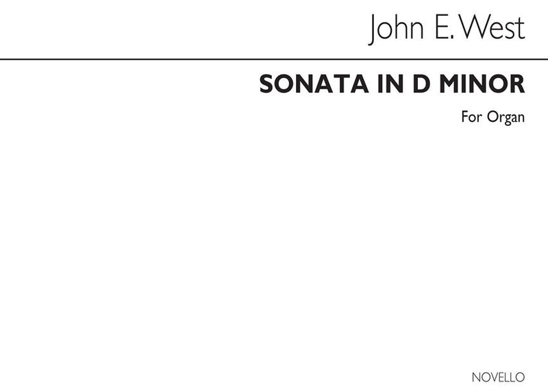 Sonata in D Minor for Organ