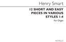 12 Short And Easy Pieces in Various Styles, book 1