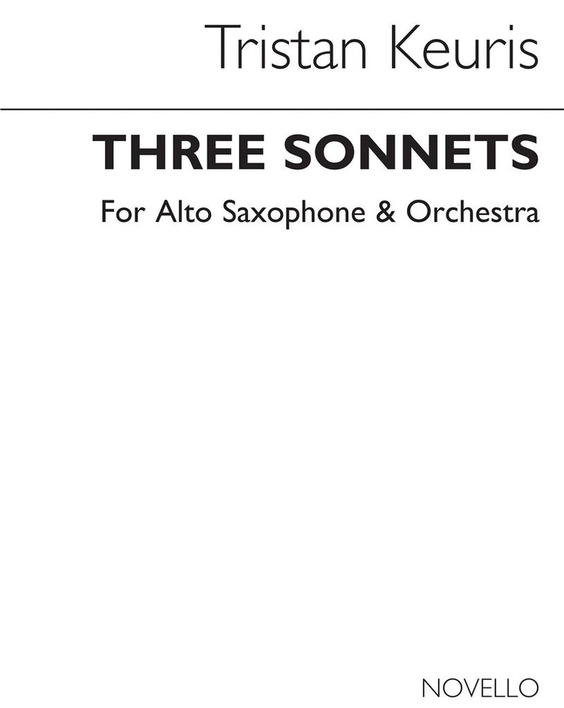 Three Sonnets (Full Score)