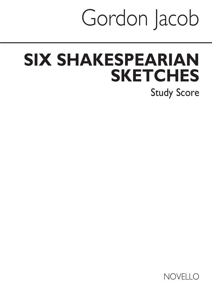 Six Shakespearian Sketches