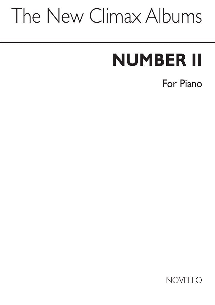 The New Climax Albums For Piano Volume 2