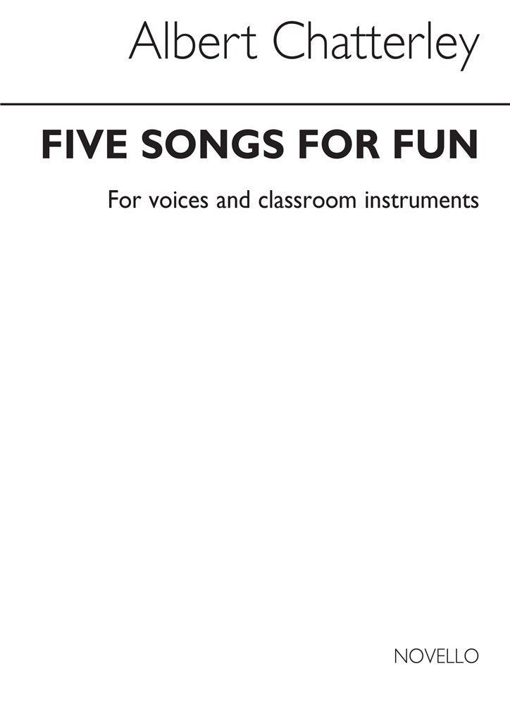 Five Songs For Fun (Vocal)