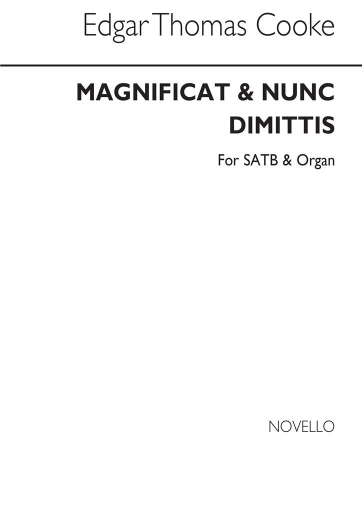 Magnificat And Nunc Dimittis