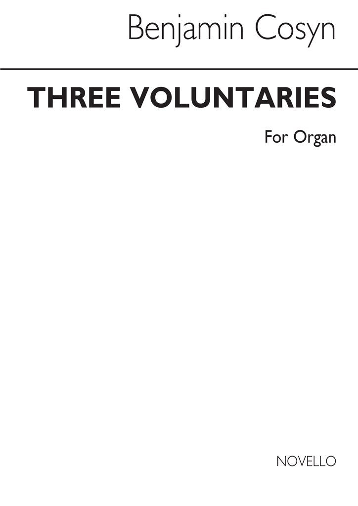 Three Voluntaries for Organ Arr. Steele