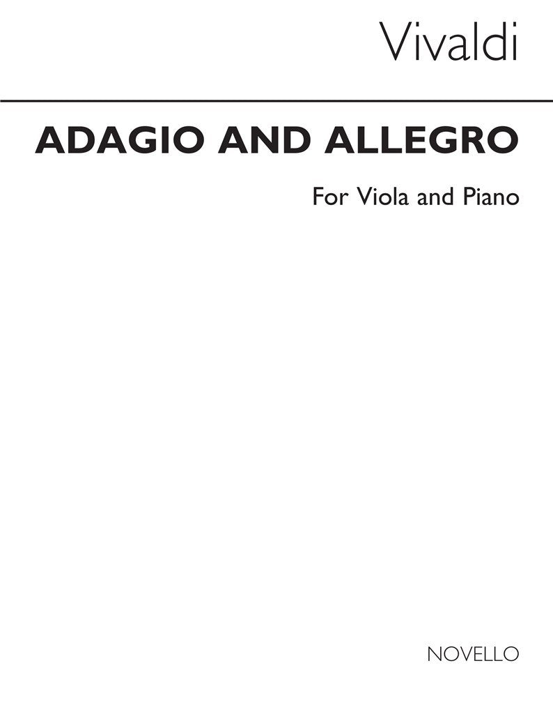Vivaldi Adagio and Allegro Viola/Pf