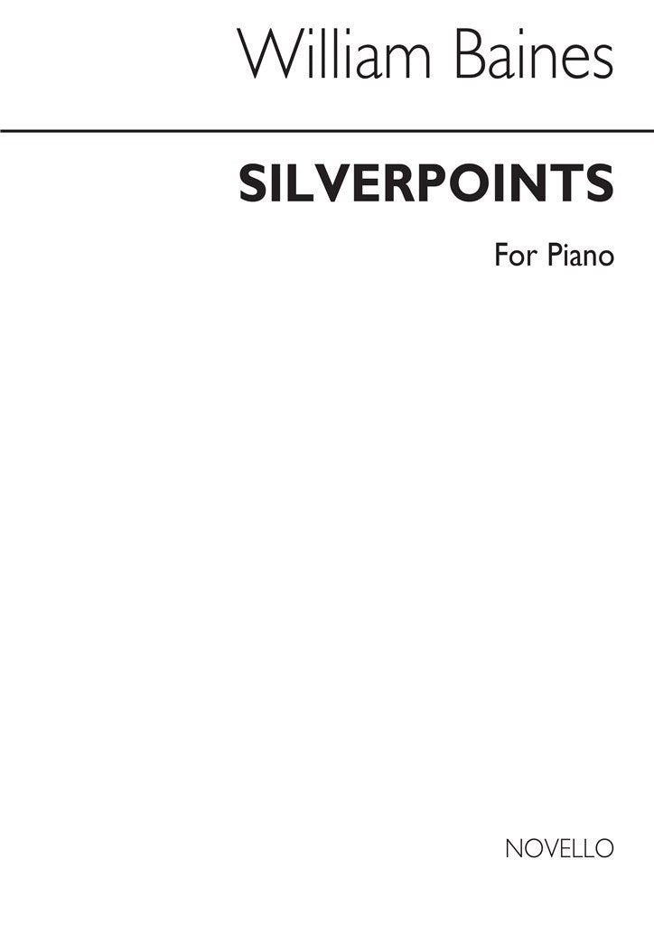 Silverpoints - 4 Pieces For Pianoforte