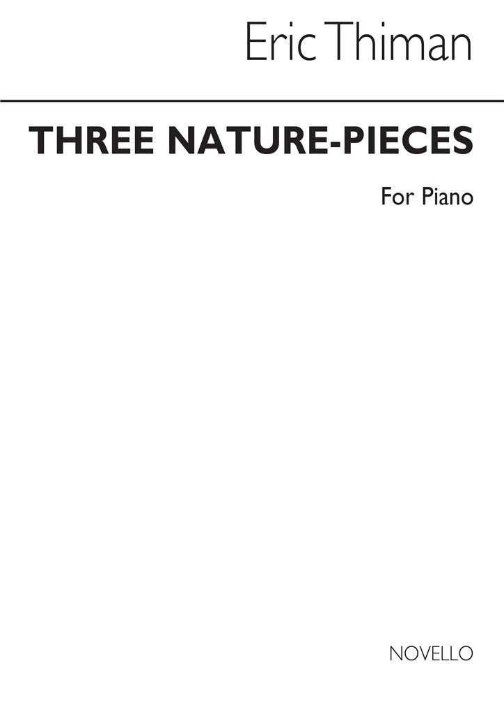 Three Nature Pieces for Piano