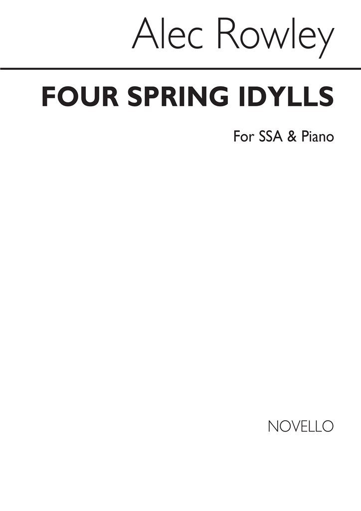 Four Spring Idylls (SSA)
