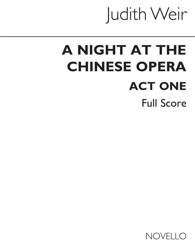A Night At The Chinese Opera (Full Score)