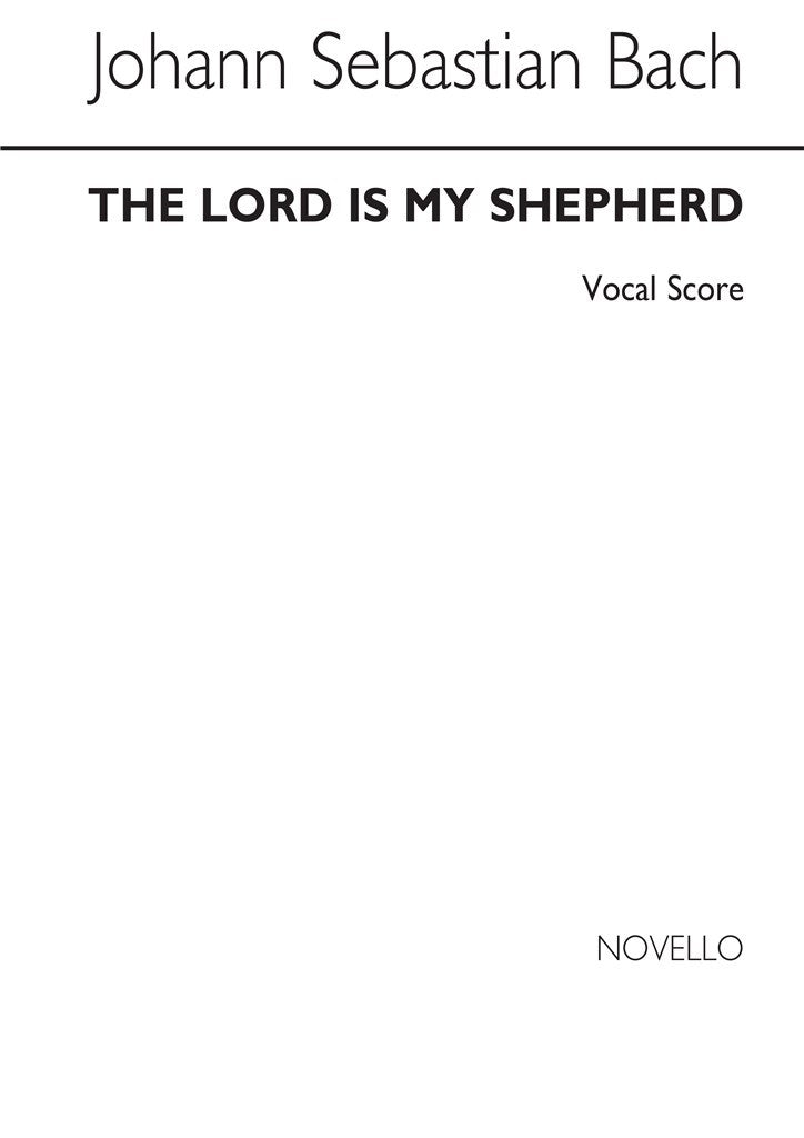 The Lord Is My Shepherd (English) Cantata 112