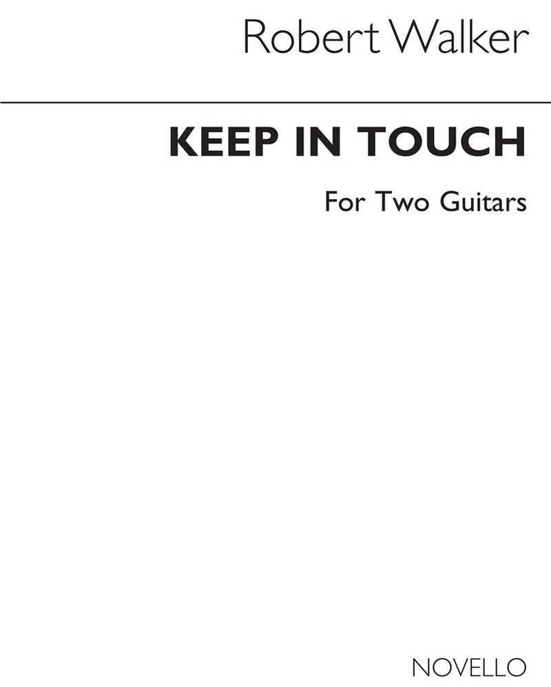 Keep In Touch - A Toccata For Two Guitars