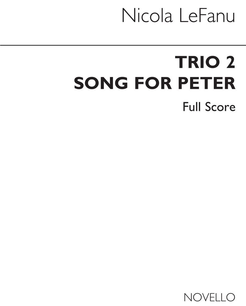 Trio 2 Song For Peter (Full Score)