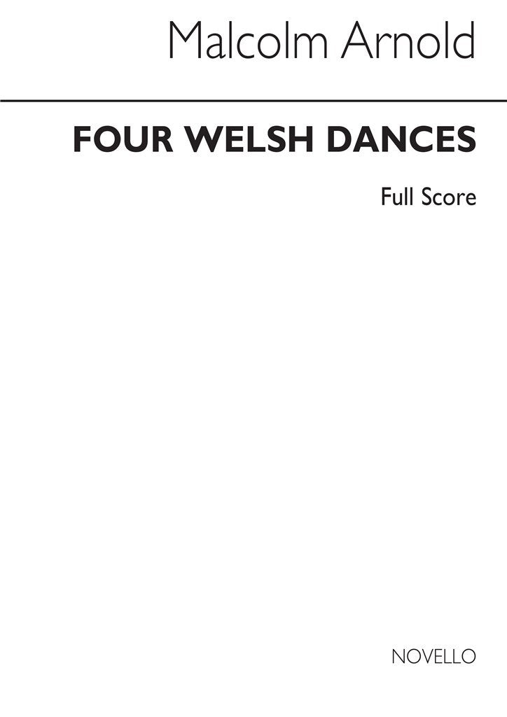 Four Welsh Dances Op.138 (Full Score)