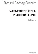 Variations On A Nursery Tune (Full Score)