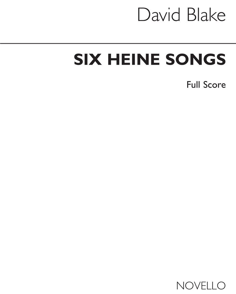 Six Heine Songs