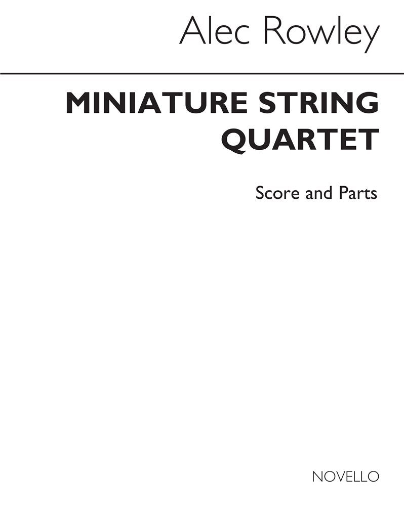 Miniature String Quartet