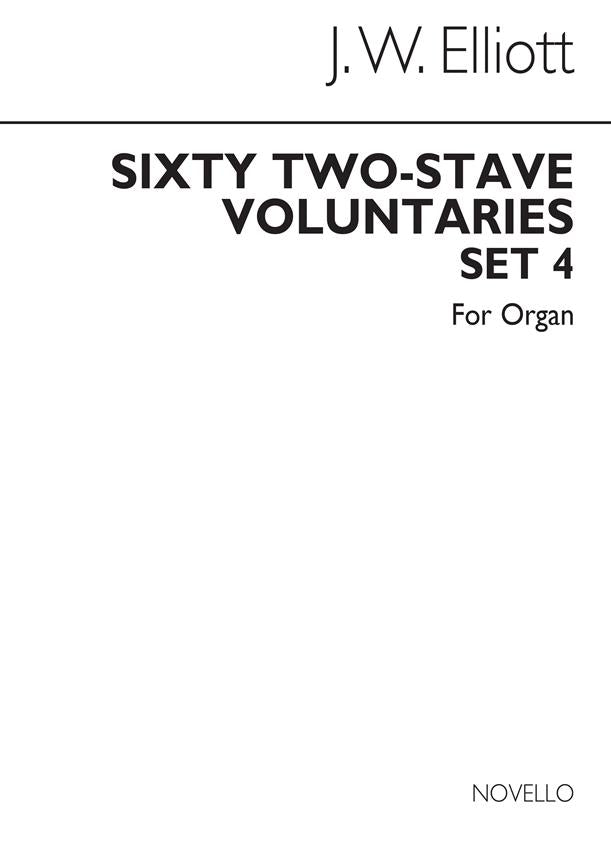 Sixty 2-Stave, voluntaries For Harmonium, Set 4