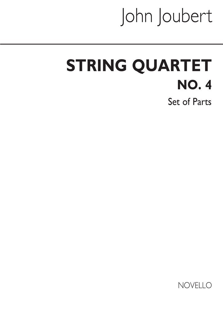 J String Quartet No 4 Op. 121 (Quartetto Classico)