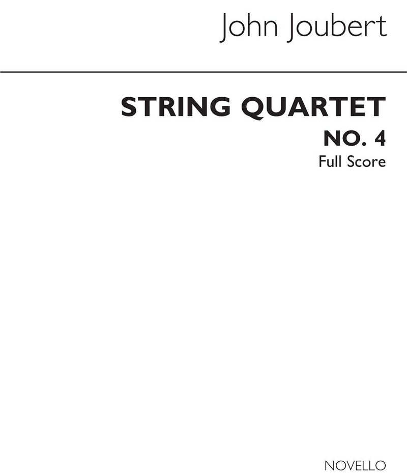 J String Quartet No 4 Op. 121 (Quartetto Classico)