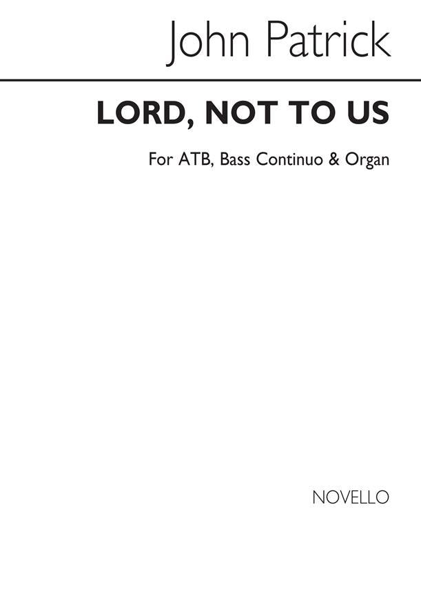 Lord, Not To Us
