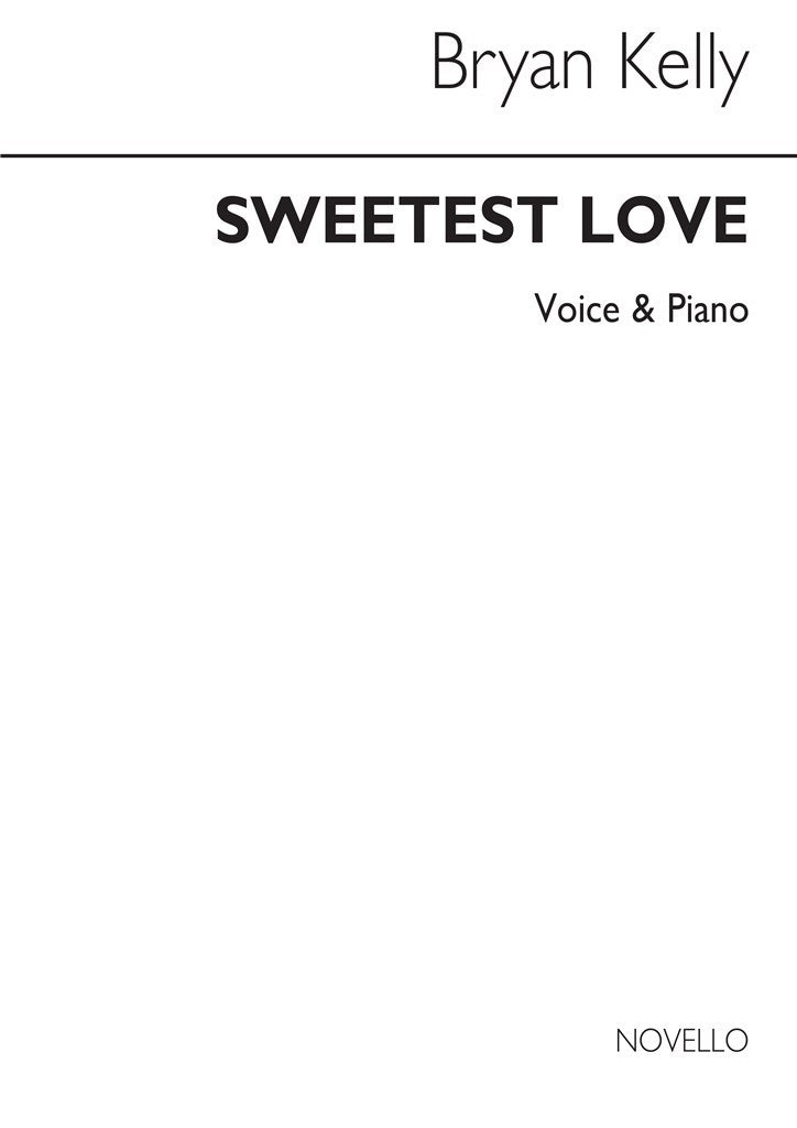 B Sweetest Love Voice and Piano