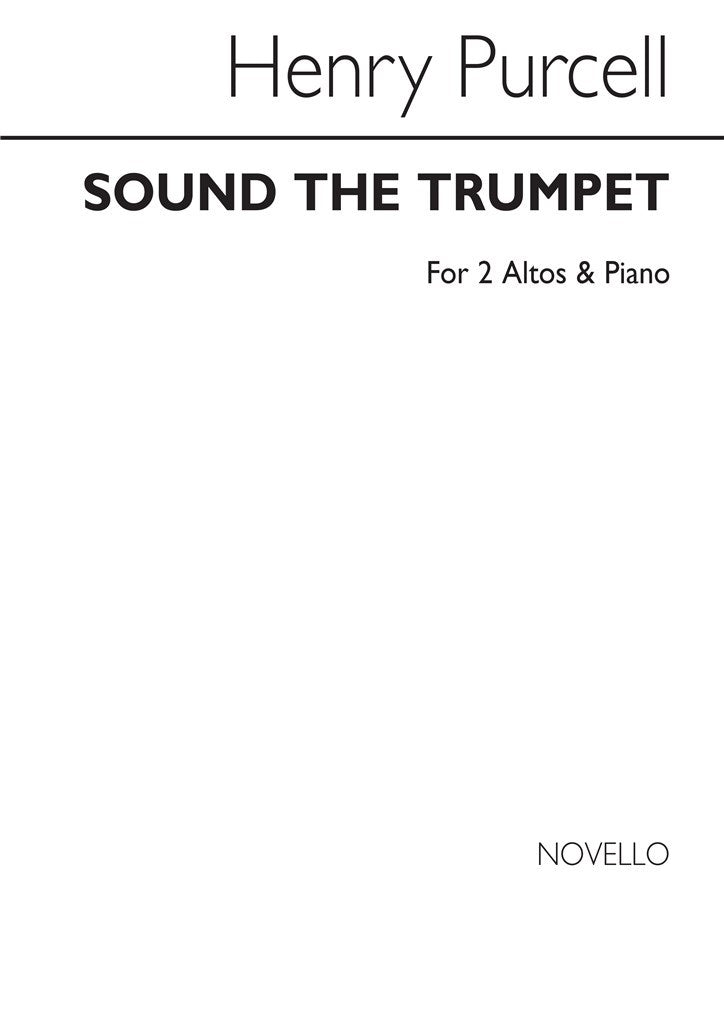 Sound The Trumpet (2 Altos)