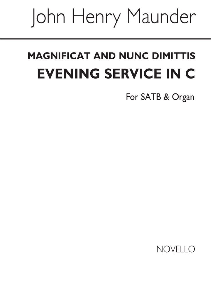 Magnificat And Nunc Dimittis In C