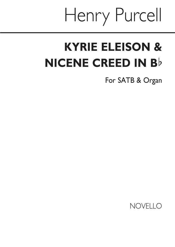 Kyrie Eleison and Nicene Creed in B Flat