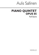 Piano Quintet Op.85 (Score Only)