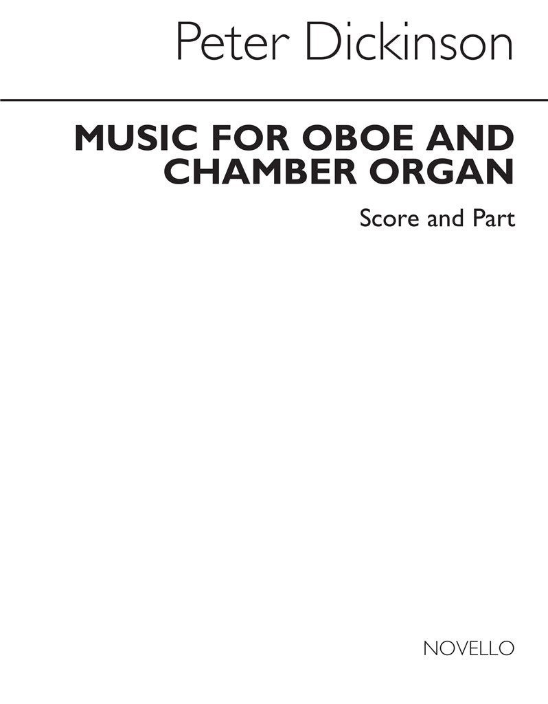 Music For Oboe and Chamber Organ