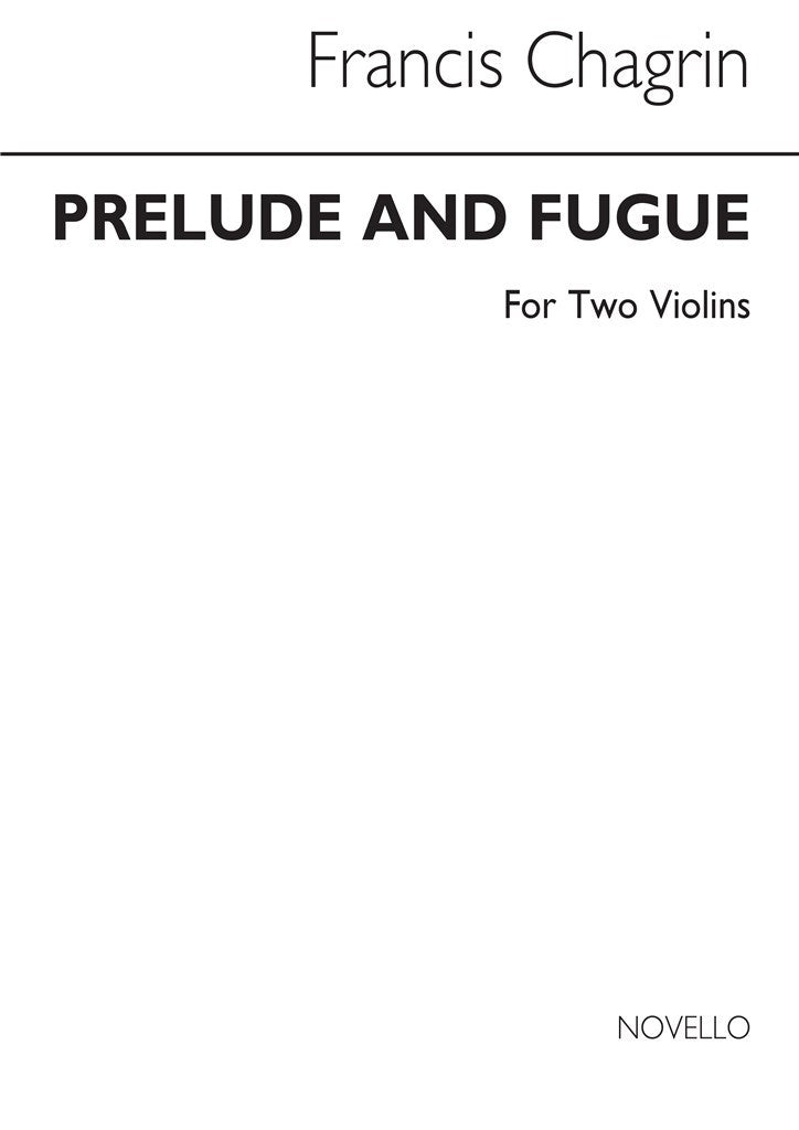 Prelude and Fugue For Two Violins