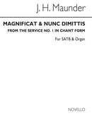 Magnificat And Nunc Dimittis (Chant Form)