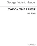 Zadok The Priest (Ed. Burrows) - Full Score