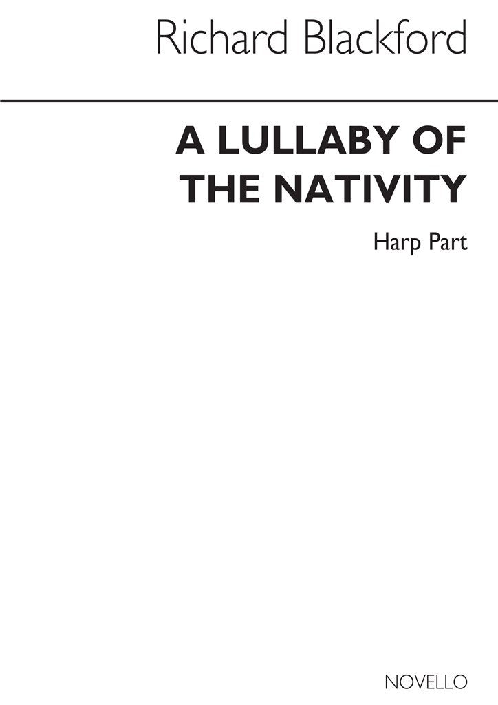A Lullaby of The Nativity (Harp Part)