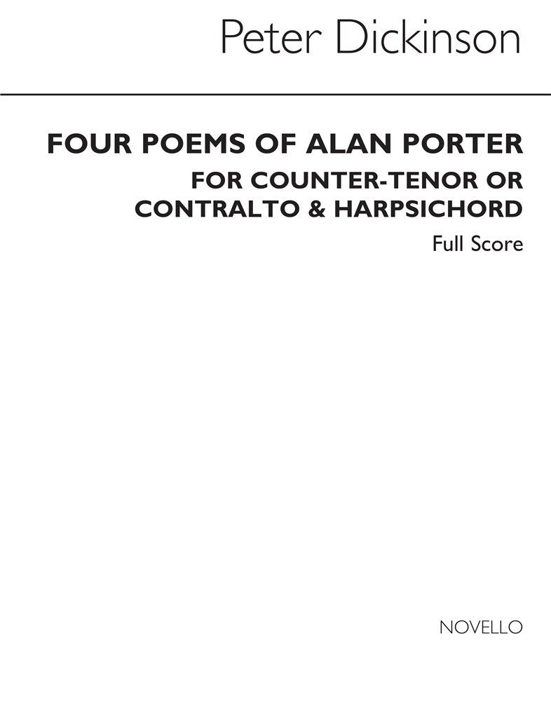 Four Poems of Alan Porter