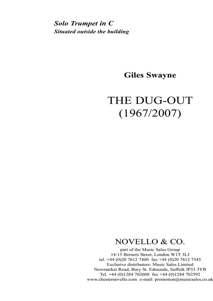 The Dug-Out Op.2a (Trumpet)