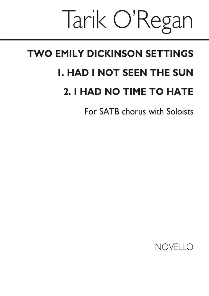 Two Emily Dickinson Settings