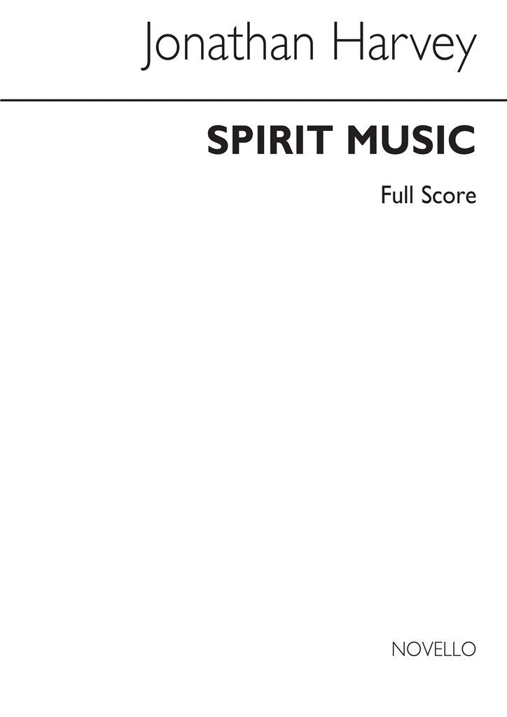 Spirit Music (Cantata X) Score