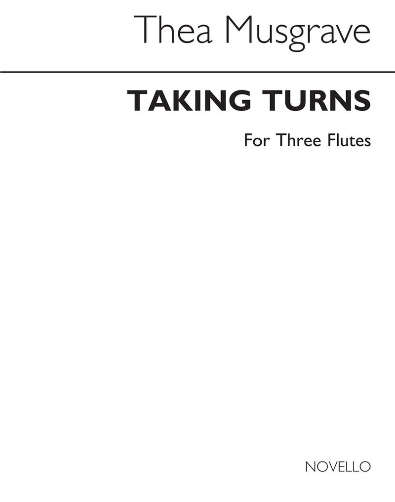 Taking Turns (Flute Trio) (Set of Parts)