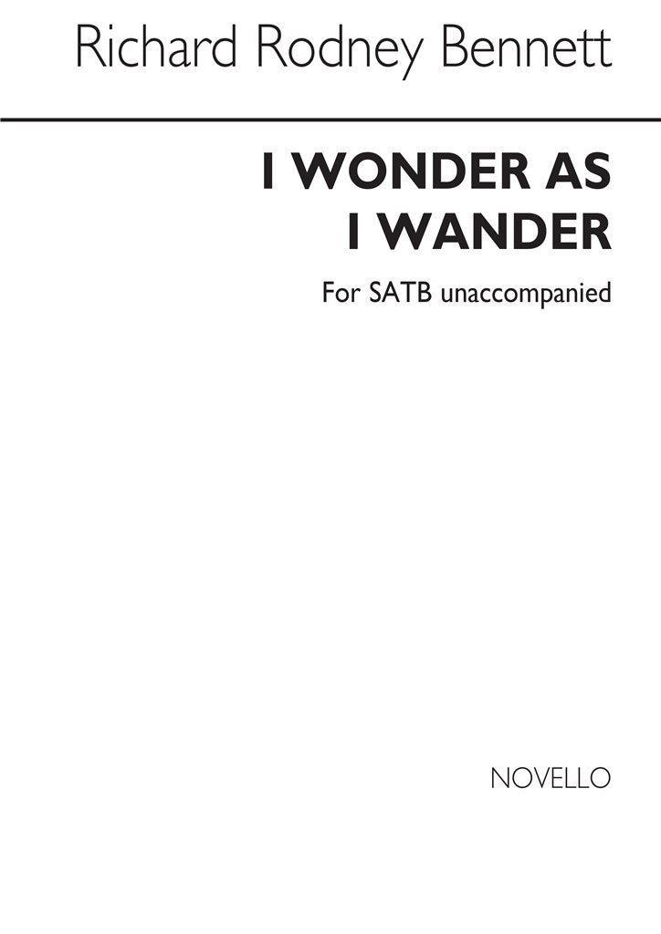 I Wonder As I Wander