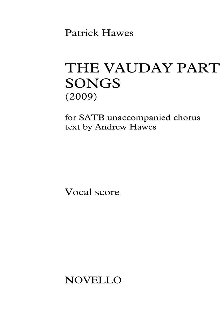 The Vauday Partsongs