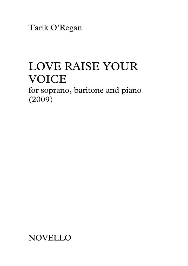 Love Raise Your Voice (Vocal Score)