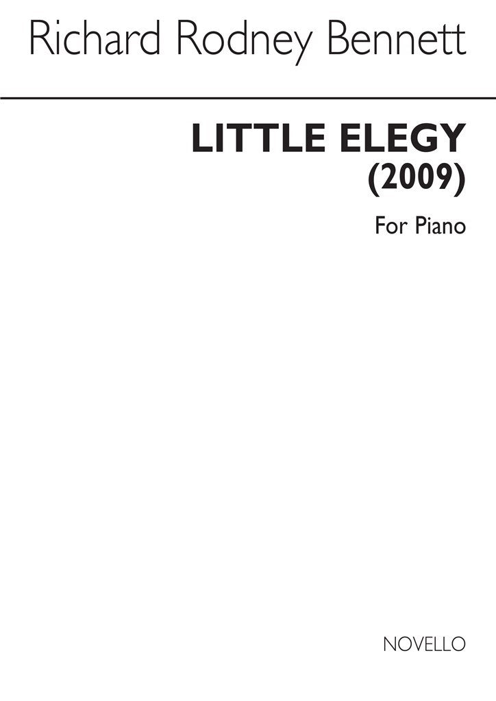 Little Elegy